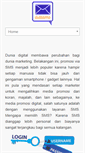 Mobile Screenshot of dutasms.com